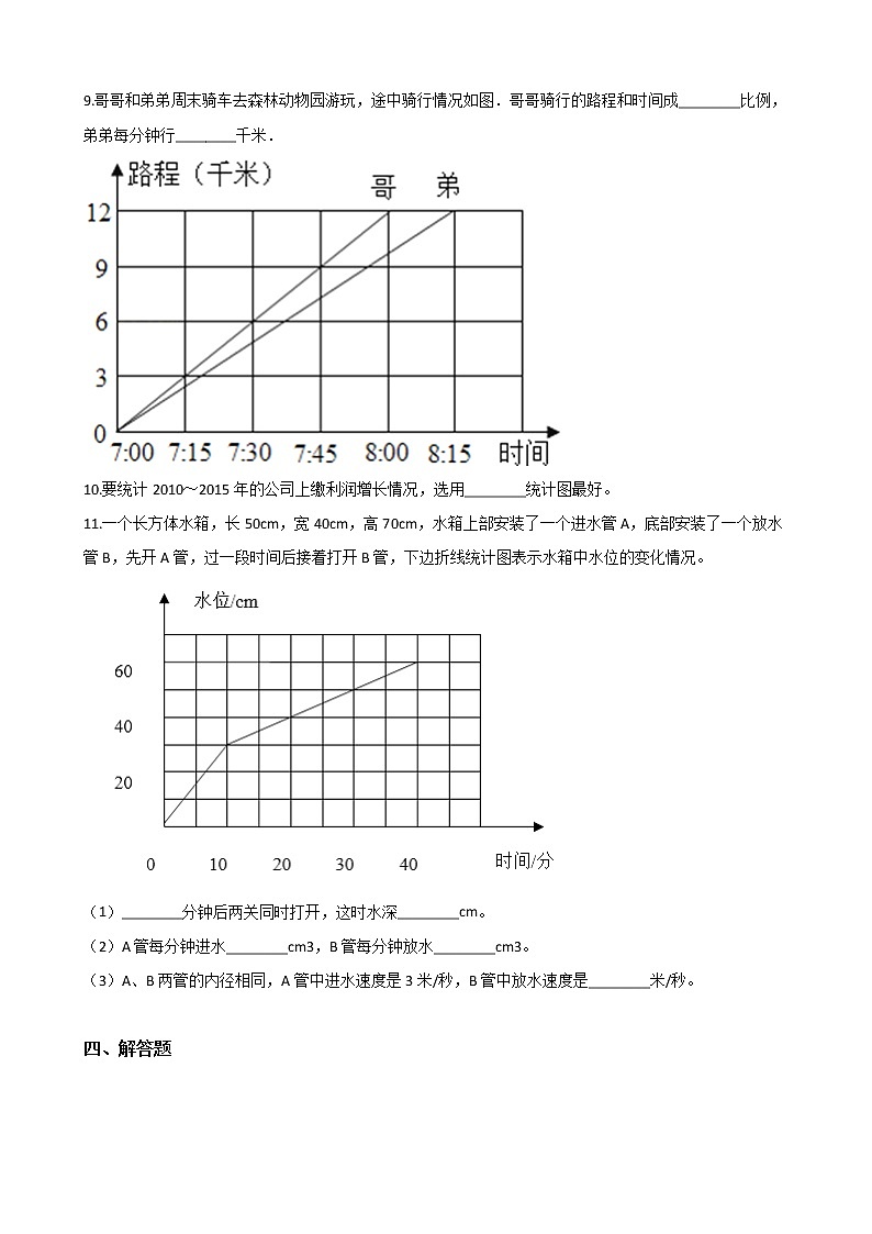 西师大版五年级数学下册第六单元测试卷 (8)03