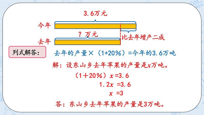 7.6 百分数的应用（6）-北师大版数学六年级上册课件+练习05