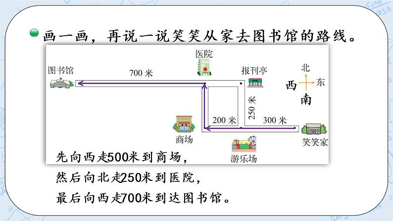 北师版数学四年级上册 5.1《去图书馆》PPT课件第6页