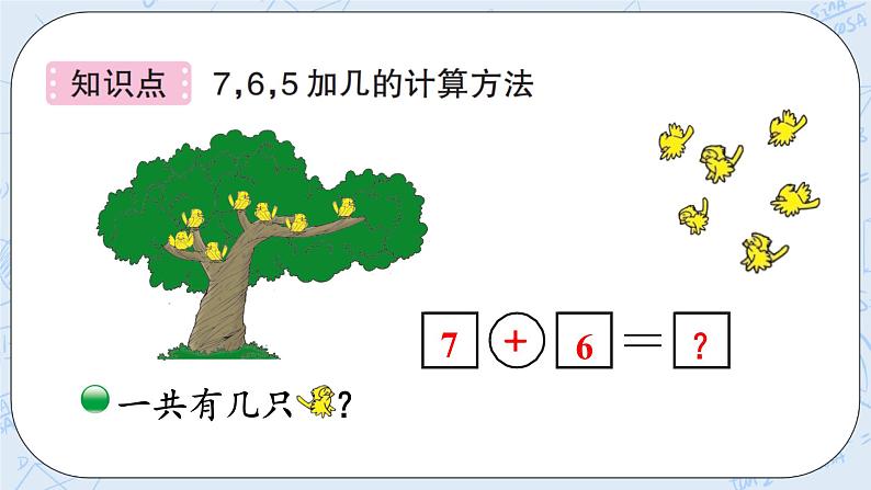 北师大版一年级上册数学-7.5 有几只小鸟（课件+教案+练习）05