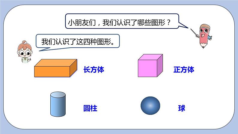 整理与评价 简单立体几何的认识以及简单的物体分类课时3课件PPT03