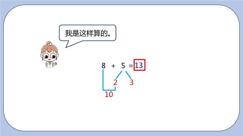 第8单元：20以内的加法 8加几课时3课件PPT06