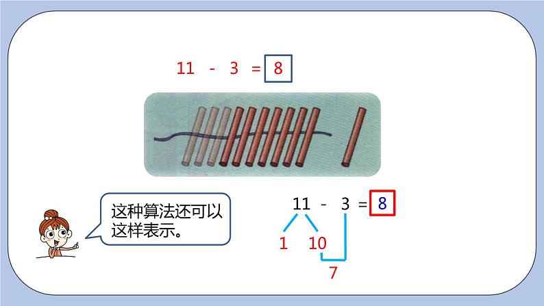 第9单元：20以内的减法 11减几课时2课件PPT08