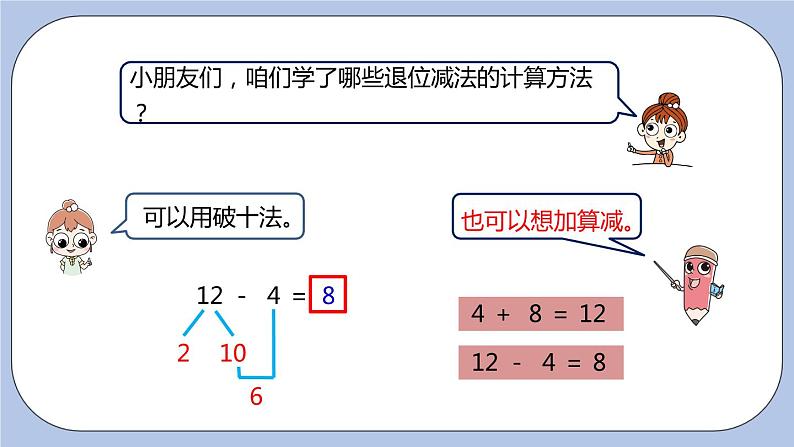 第9单元：20以内的减法 13、14减几课时4课件PPT第3页