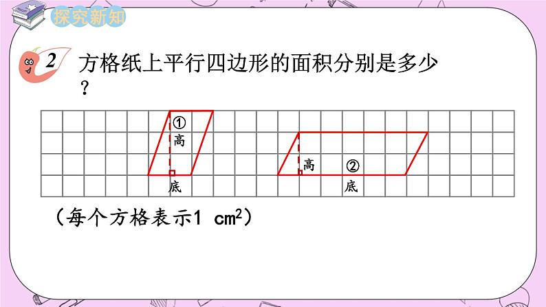 西师大版数学5年级上册5.2 平行四边形的面积（2）  PPT课件03