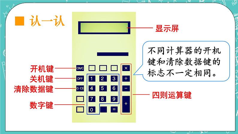 西师大版四上数学1.4《用计算器计算》课件05