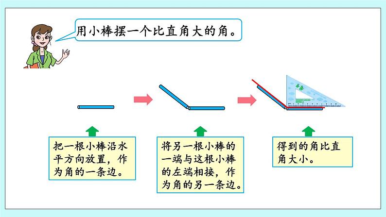 2.4《认识钝角、锐角》课件第7页