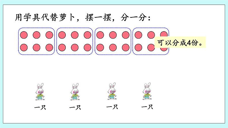 4.3《按照每几个一份平均分》课件05