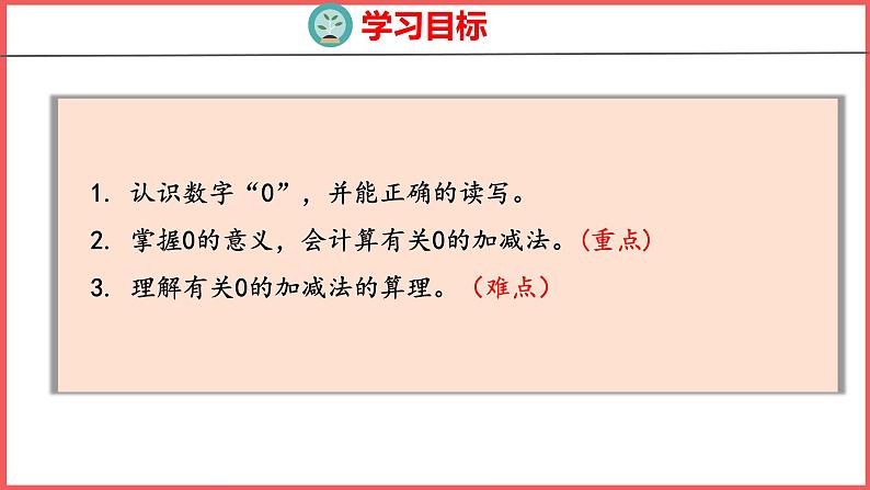 3.8  0（课件)人教版数学一年级上册第2页