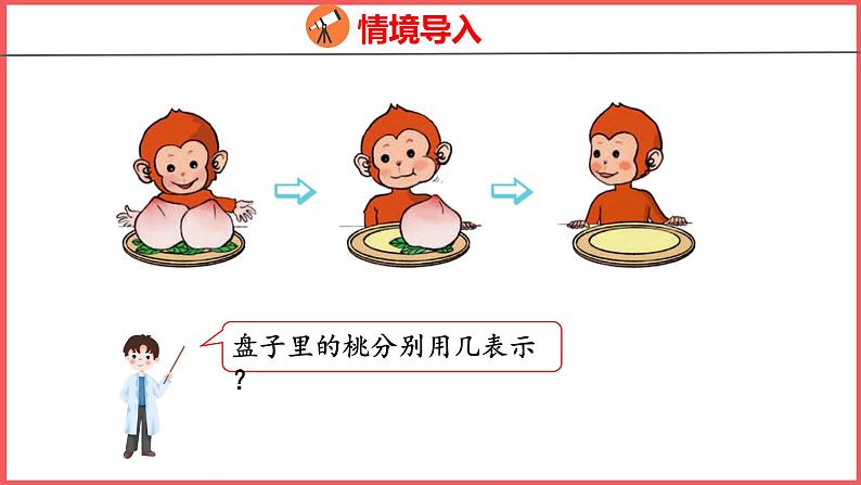 3.8  0（课件)人教版数学一年级上册第4页