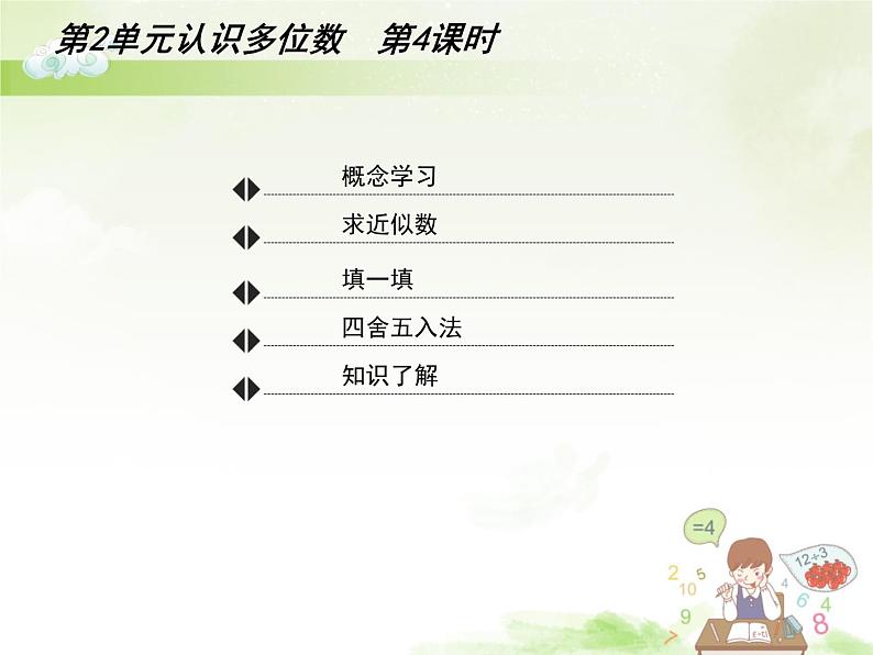 （课件）第二单元 认识多位数第4课时（2）-四年级数学下册 （苏教版）第2页