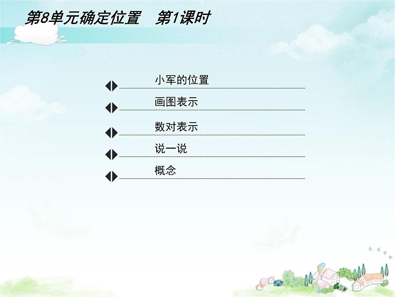 （课件）第八单元 确定位置第1课时（1）-四年级数学下册 （苏教版）第2页