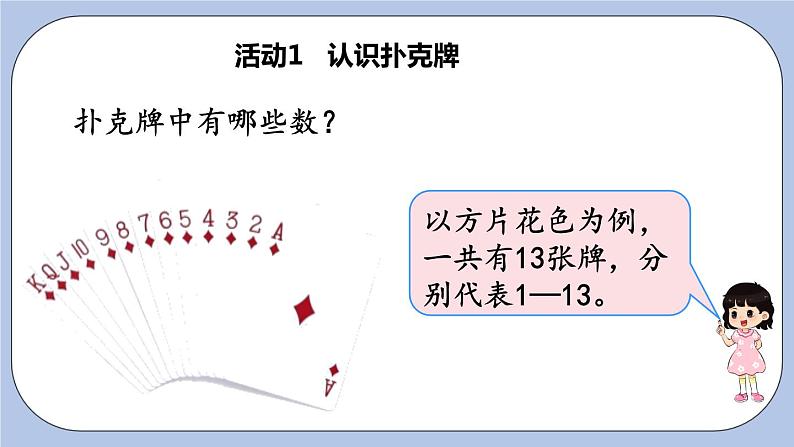 玩扑克 做数学 PPT课件04