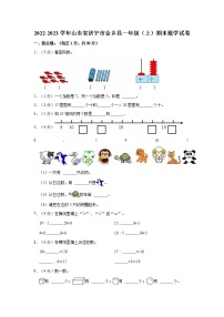 2022-2023学年山东省济宁市金乡县一年级（上）期末数学试卷