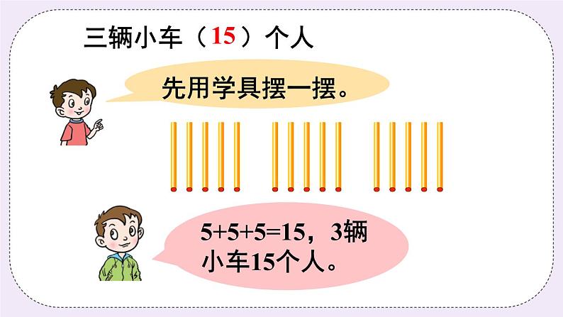 青岛版二上数学 1 5的乘法口诀 课件05