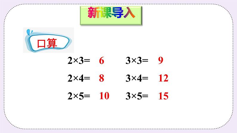 青岛版二上数学 4的乘法口诀及应用 课件02