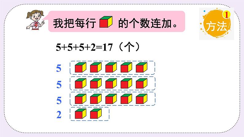 青岛版二上数学 相关链接 乘加、乘减 课件04