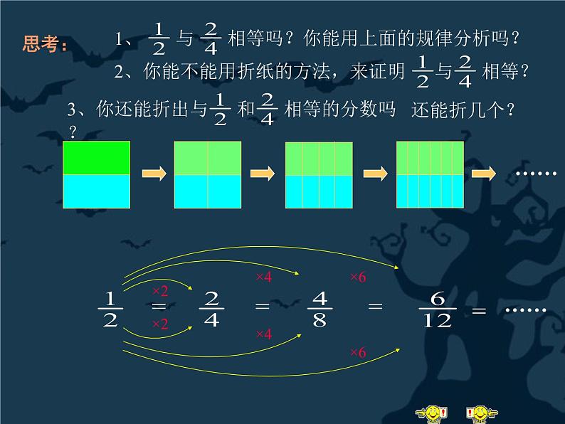 苏教版五年级数学下册《分数的基本性质》ppt第7页