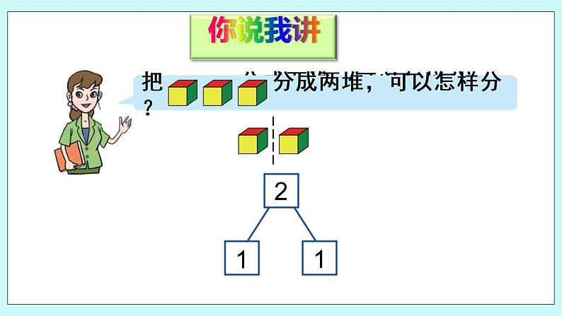 青岛版数学一上 认识1-5 课件PPT (共两课时)02