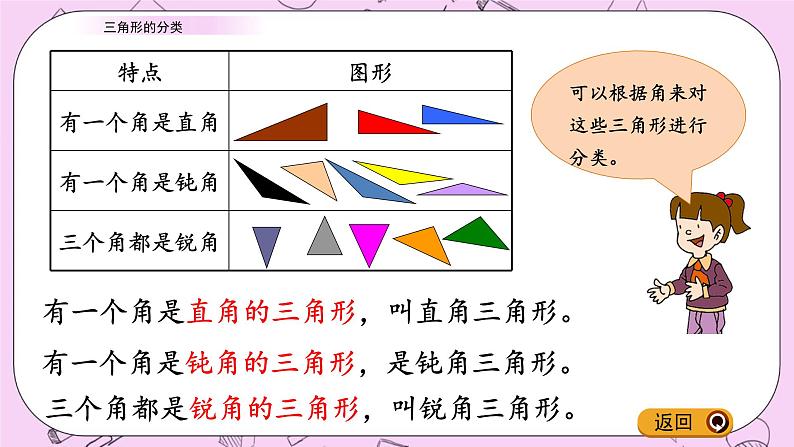 青岛五四版数学四上4.2 三角形的分类 课件05