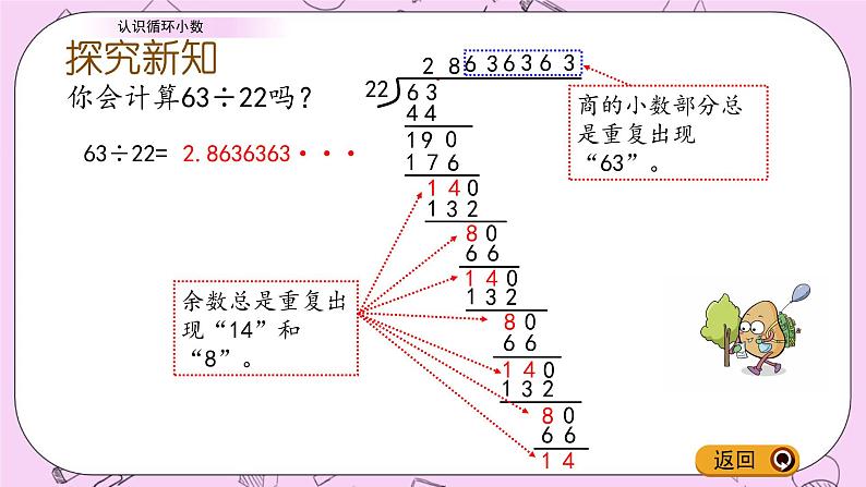 青岛五四版数学四上10.5 认识循环小数 课件05