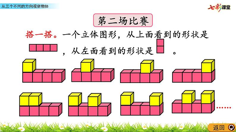 3.1 从三个不同的方向观察物体第7页