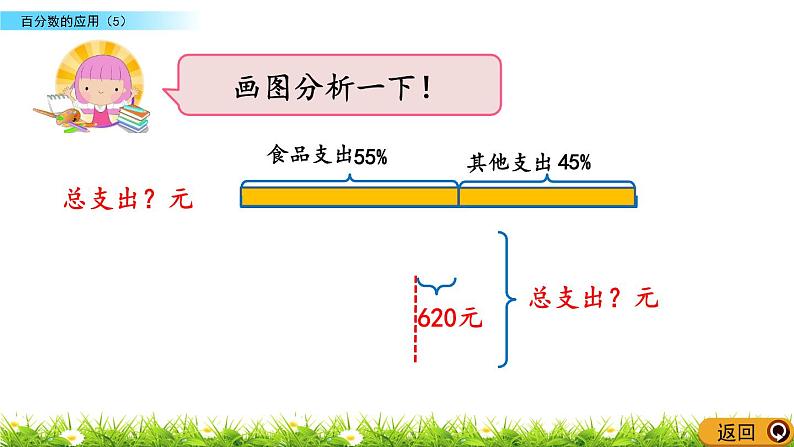 北师大版数学6年级上册 第七单元 7.5 百分数的应用（5）同步课件+教案+课时练06