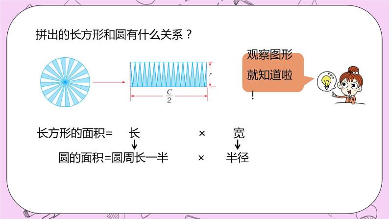 4.3 《探索圆的面积公式》 PPT课件 冀教版数学六上07