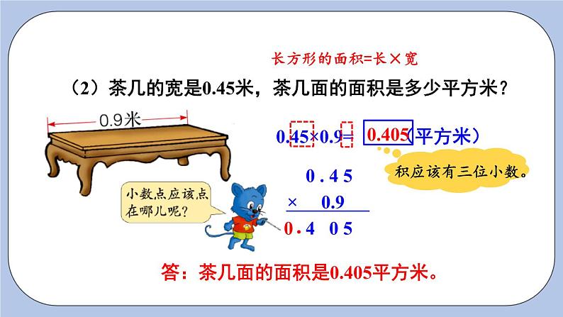 二 小数乘法 2.小数的乘法    第2课时 小数乘小数 PPT课件08