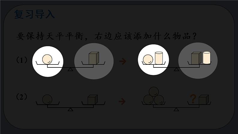 八 方程 3.解方程   第1课时 解简单方程 PPT课件02