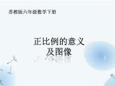 苏教版六年级下学期数学《正比例意义及图像》课件PPT