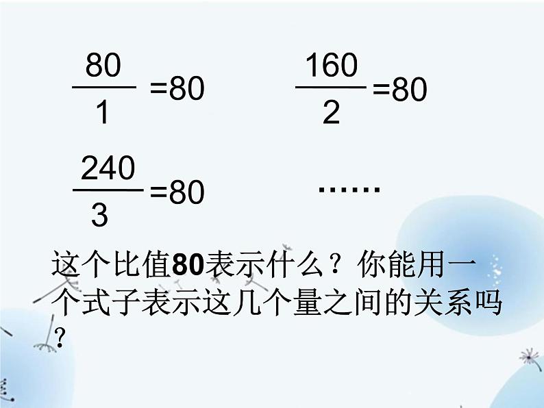 苏教版六年级下学期数学《正比例意义及图像》课件PPT第5页