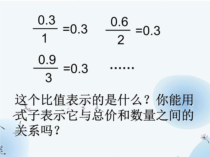 苏教版六年级下学期数学《正比例意义及图像》课件PPT第8页