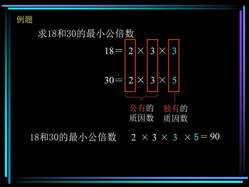 苏教版五年下《公倍数与最小公倍数》ppt课件第7页