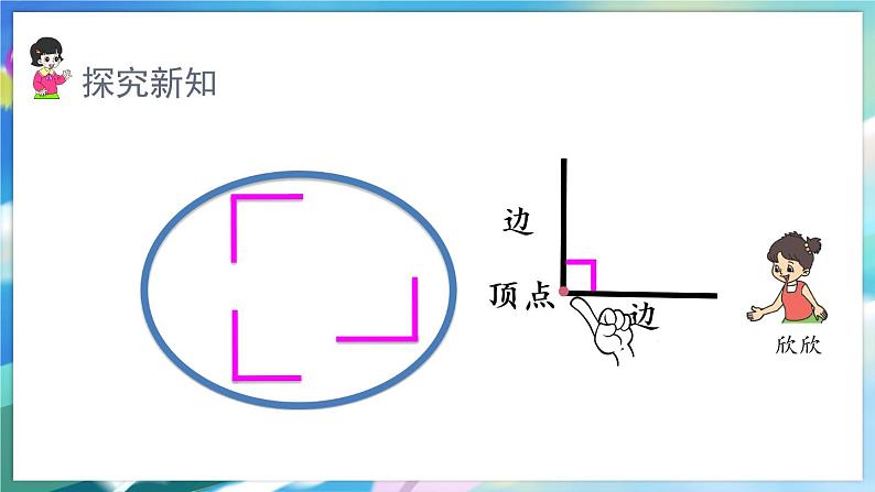 数学人教版二上 三、角的初步认识 2.认识直角 PPT课件05