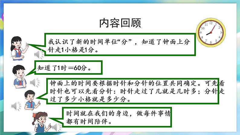 数学人教版二上 七、认识时间 整理和复习 PPT课件02