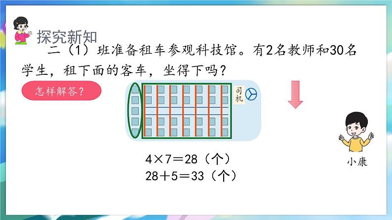 数学人教版二上 六、表内乘法(二) 5.解决问题(二) PPT课件06