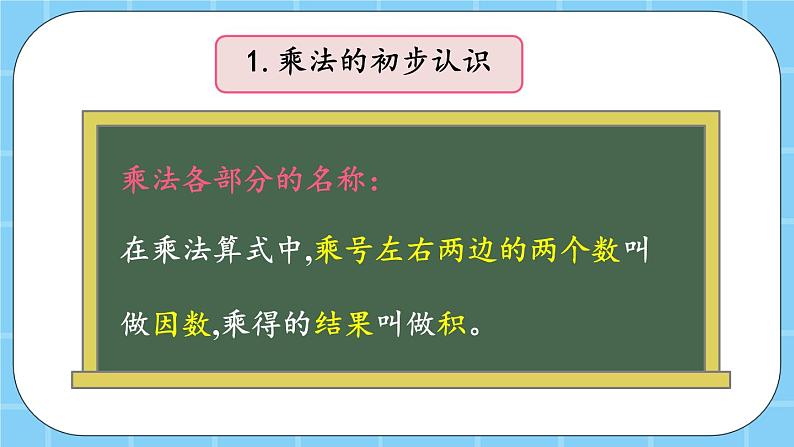 第二单元  表内乘法和除法（一）2.5 整理与复习 课件04