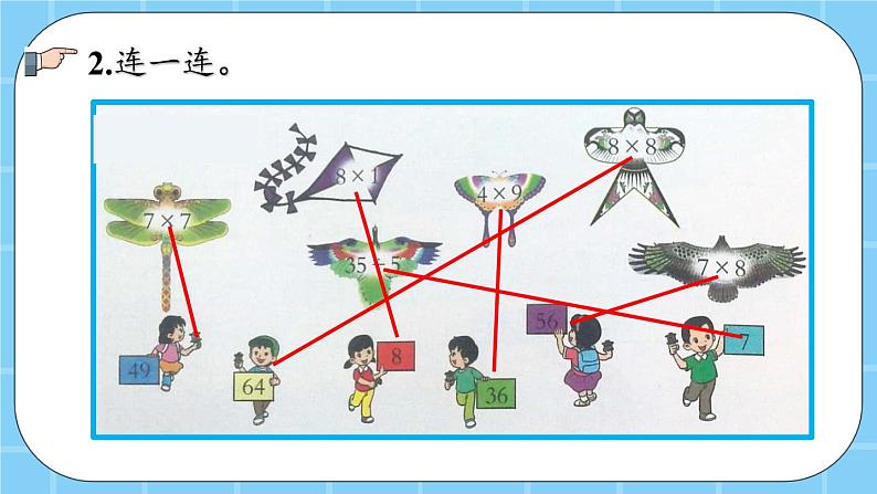 第五单元  表内乘法和除法（二）5.1.9 练习十一 课件第8页