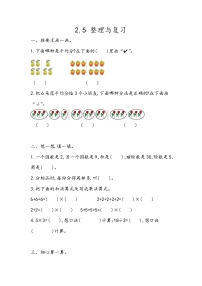 第二单元  表内乘法和除法（一）2.5 整理与复习 课时练