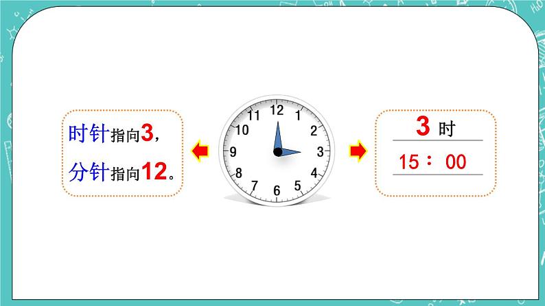 第八单元 时、分、秒的认识8.2 认识钟面上的时间 课件06