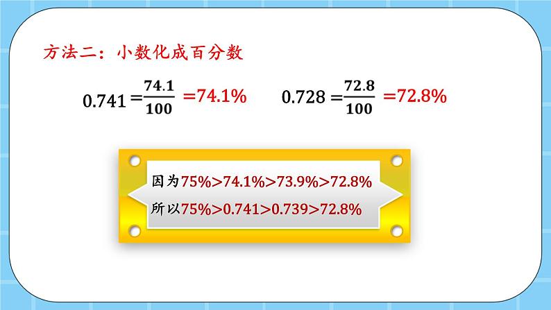 第三单元  百分数3.2.1 百分数与小数的互化 课件第5页