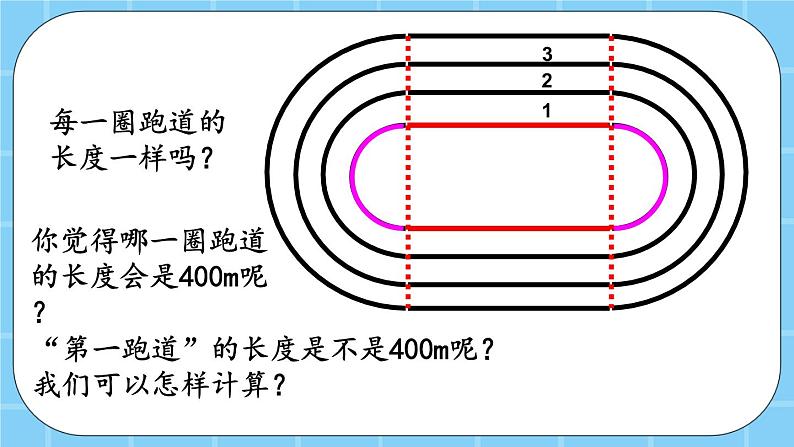 第五单元  圆5.7 跑道中的数学问题 课件第5页