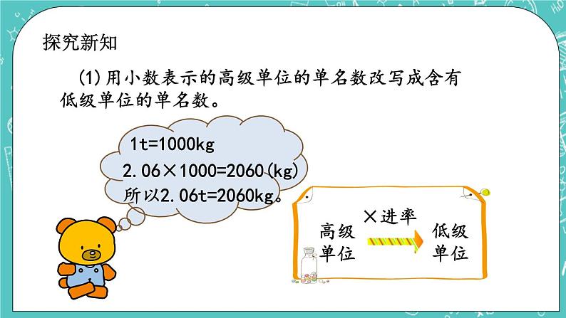 第一单元 小数1.11 单位换算（二） 课件03