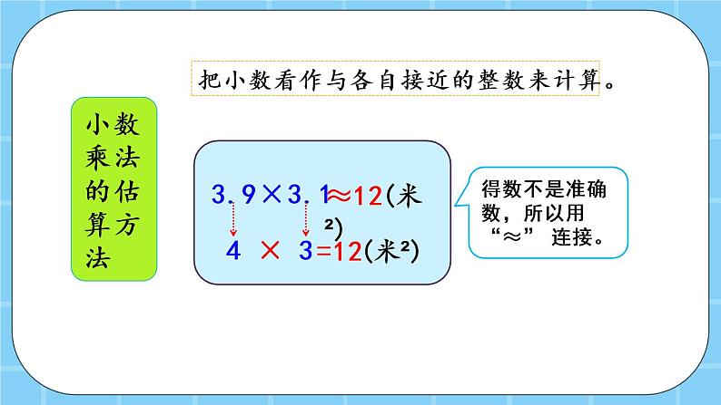 第一单元  小数乘法1.3 整理与复习 课件第4页