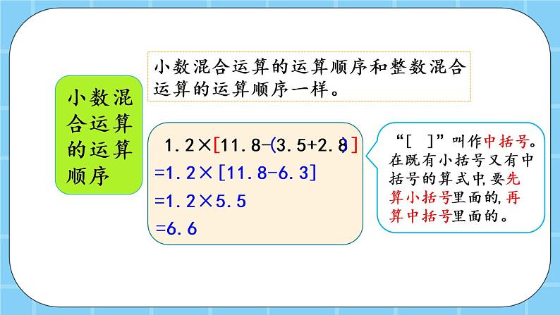 第一单元  小数乘法1.3 整理与复习 课件第6页