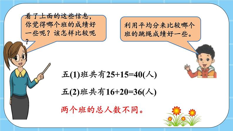 第四单元  统计图表与可能性4.2.1 平均数 课件05