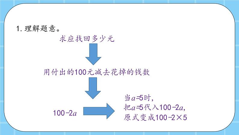 第五单元  方程5.1.2 求含有字母的式子的值 课件04