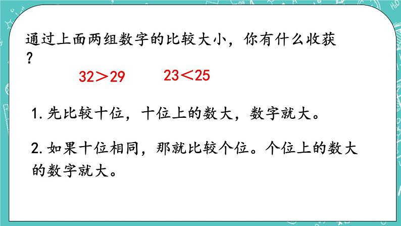 第一单元 认识100以内的数1.5 比大小 课件06