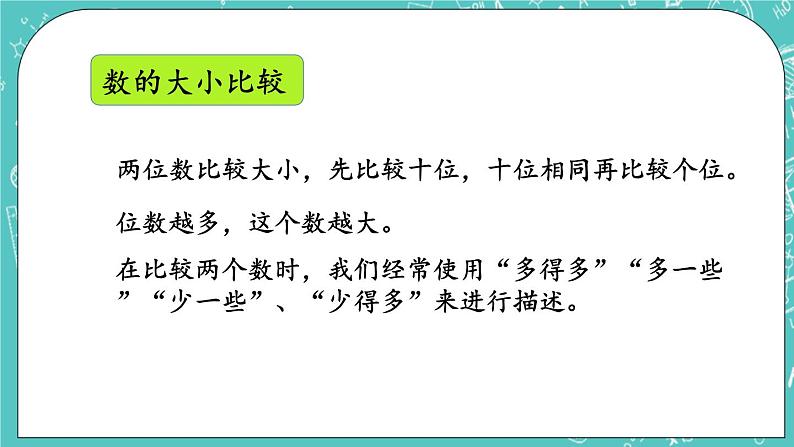 第一单元 认识100以内的数1.7 练习二 课件04